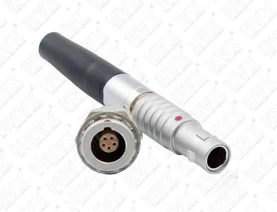 00B5芯推拉自锁航空插头