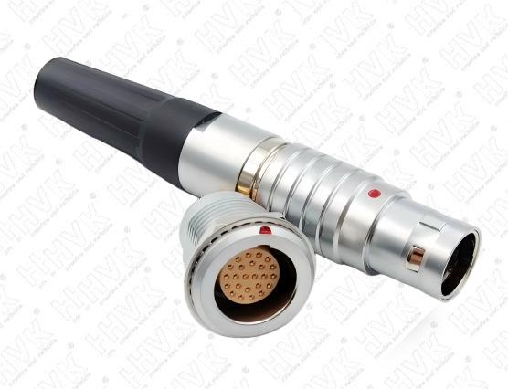 2B24芯推拉自锁航空插头