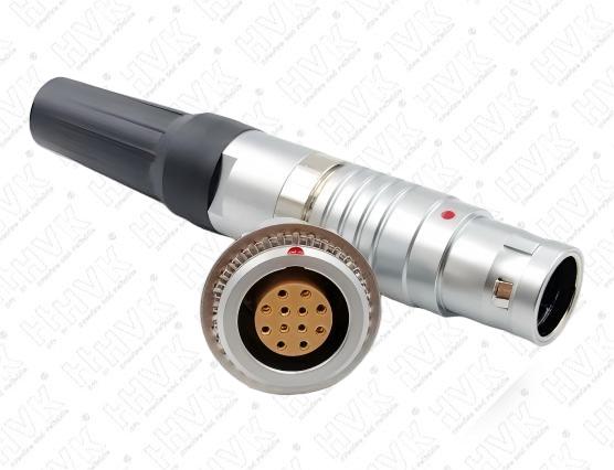 3B12芯推拉自锁航空插头