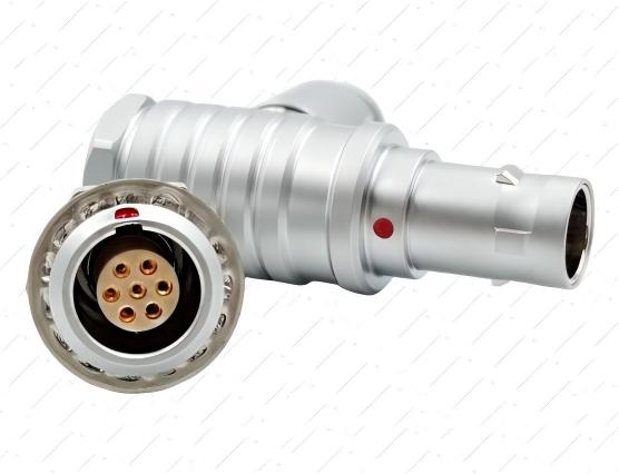 FHG0B7芯90度弯头航空插头