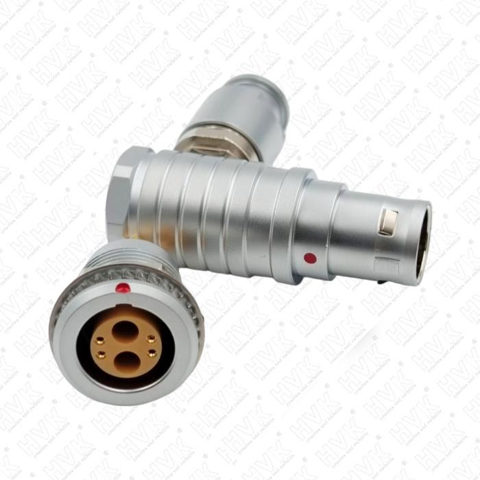 90度弯头航空连接器