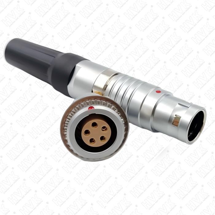 推拉自锁式连接器