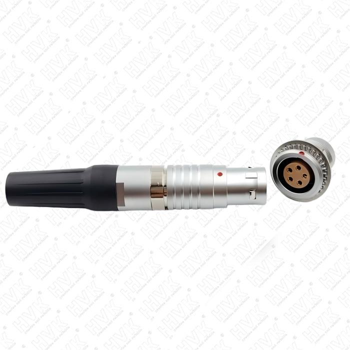 推拉自锁式连接器