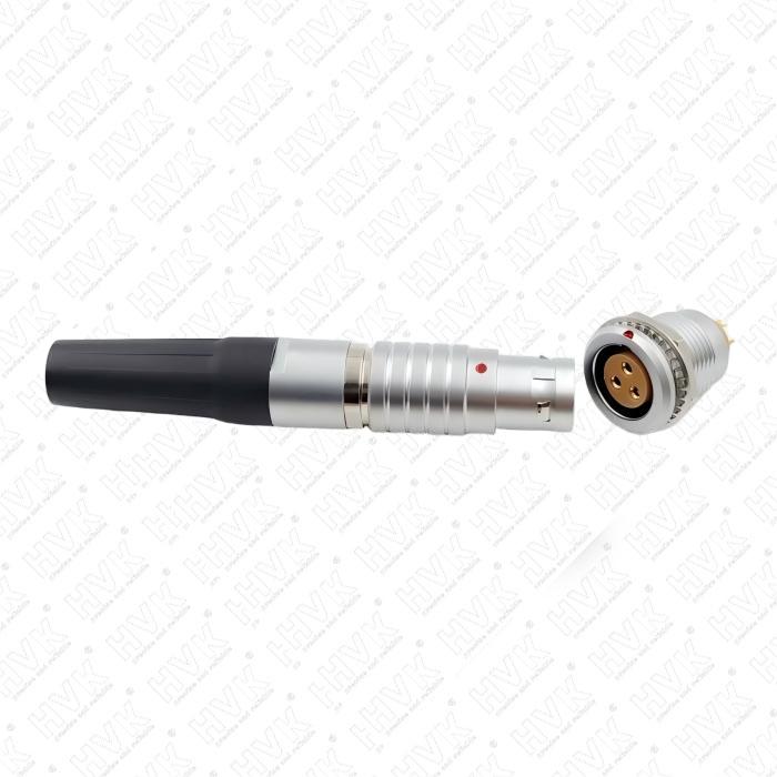 推拉自锁式连接器