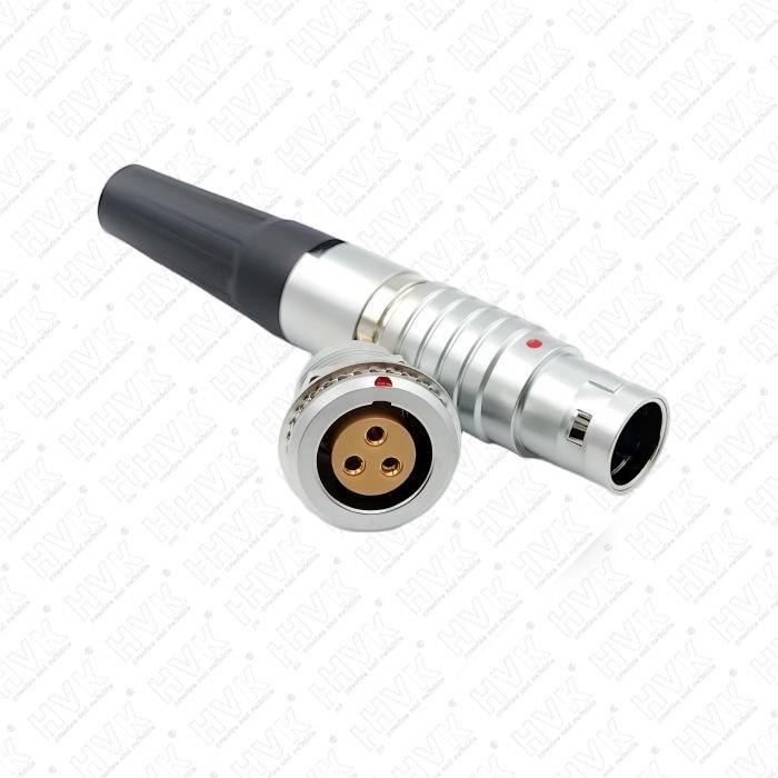 推拉自锁连接器