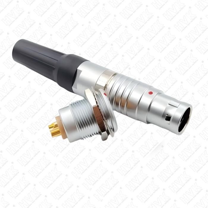 推拉自锁连接器