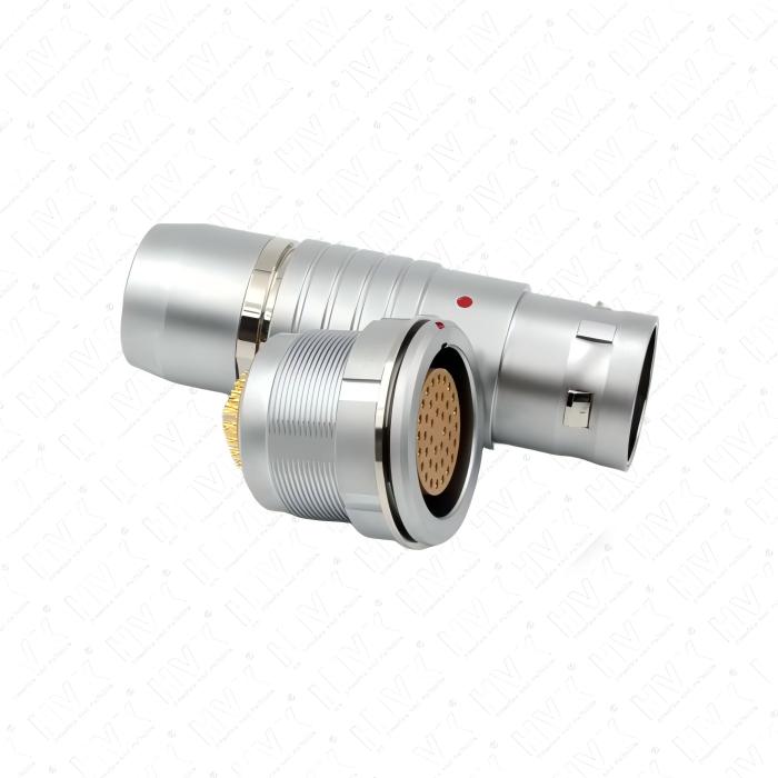 推拉自锁连接器